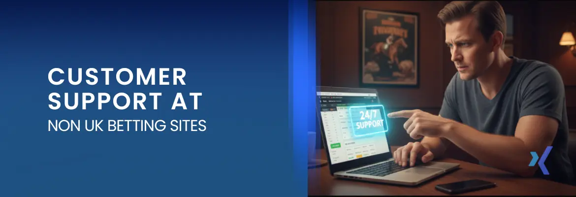 Customer support at non UK betting sites